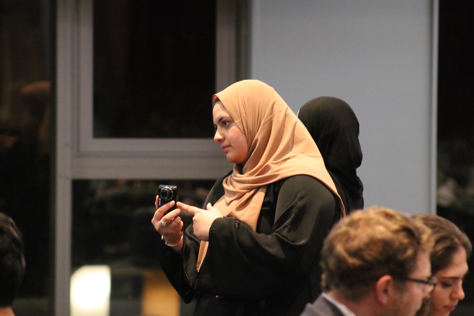 ABSA student at a community event